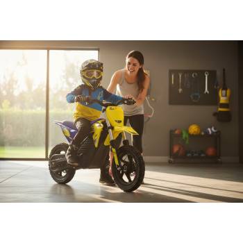 36v MX250  ELECTRIC KIDS BIKE YELLOW/BLUE
